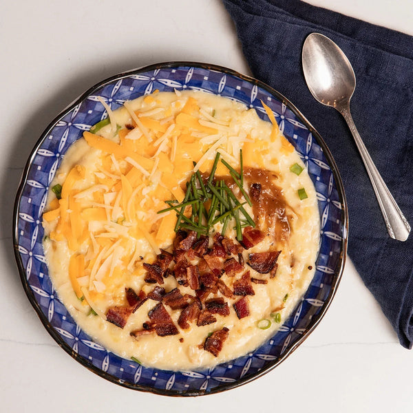 Caramelized Onion Loaded Potato Soup