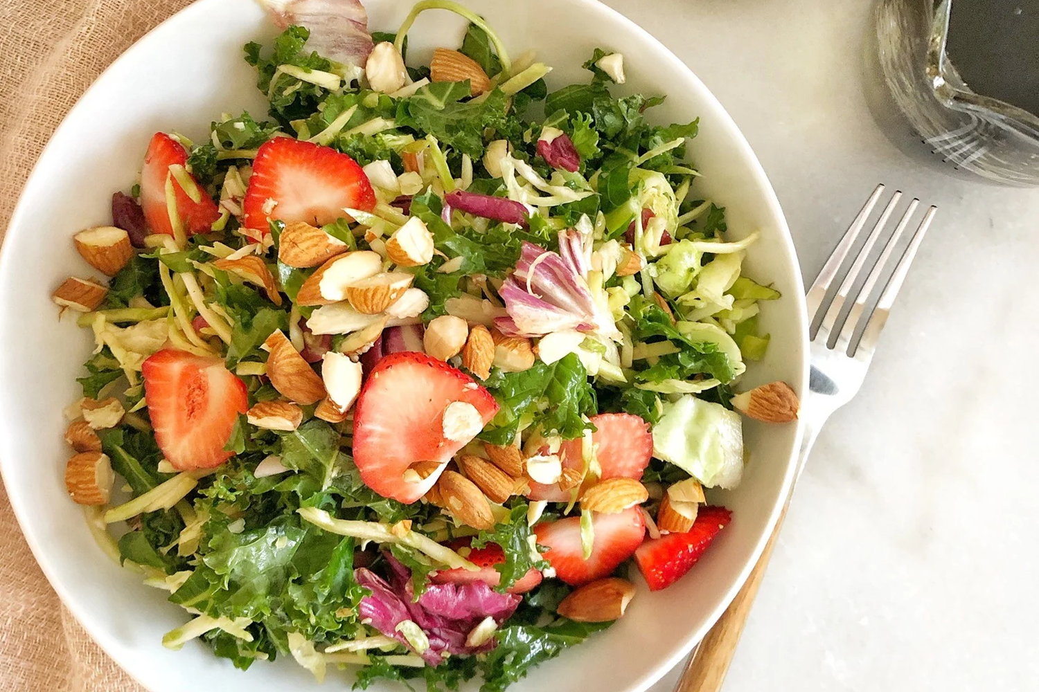 Leafy Green & Strawberry Salad