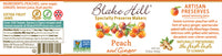Peach Ginger Preserve