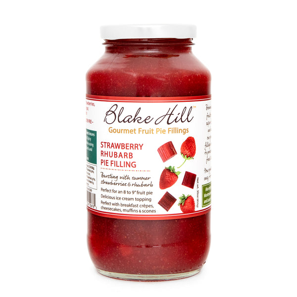 Strawberry Rhubarb Pie Filling
