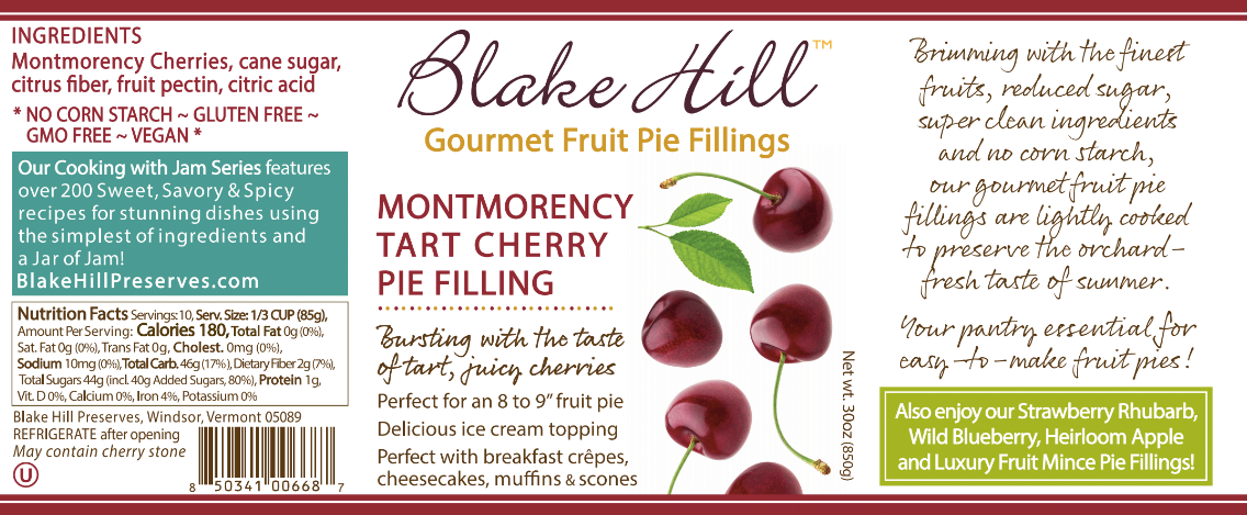 Montmorency Cherry Pie Filling