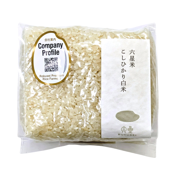 Rokusei Koshihikari Rice 300g